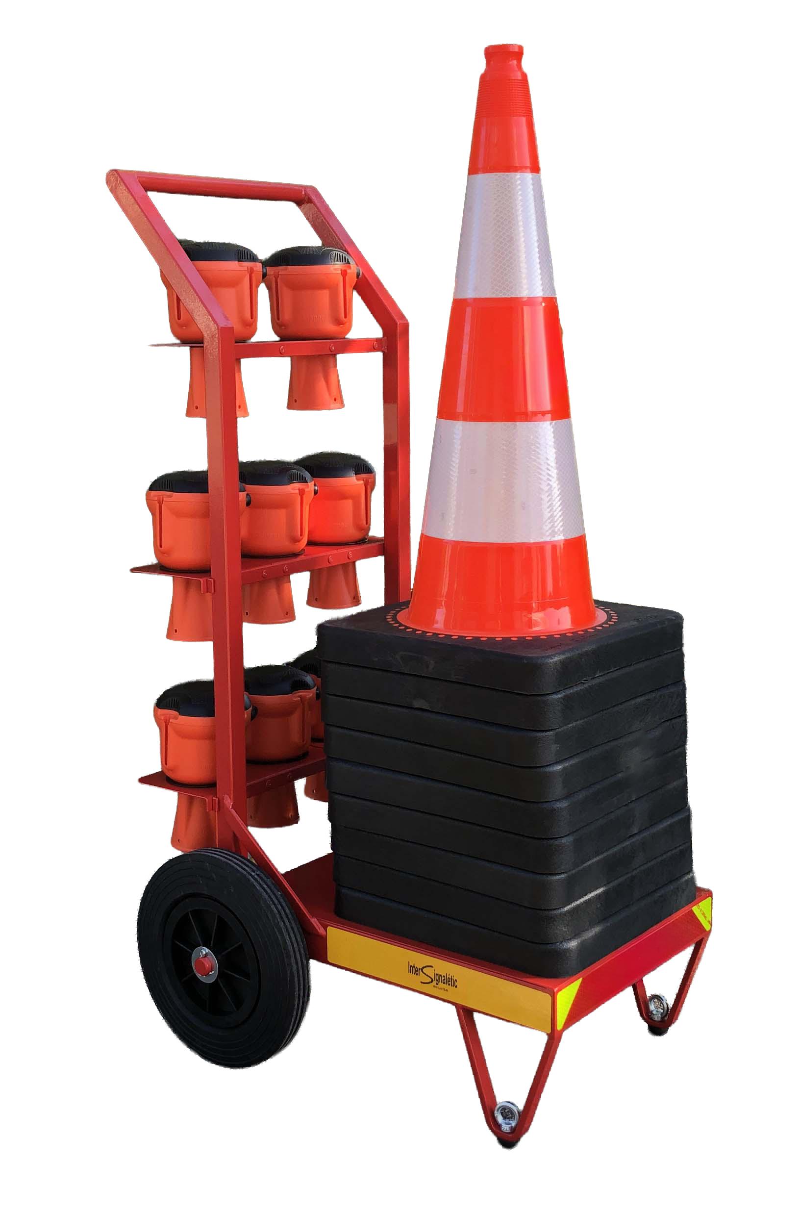 Mobile Einheit für Markierung und Signalisierung